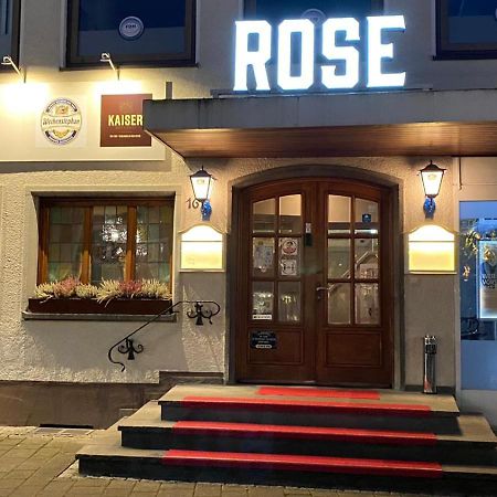 Hotel Goldene Rose Ebersbach an der Fils Екстериор снимка